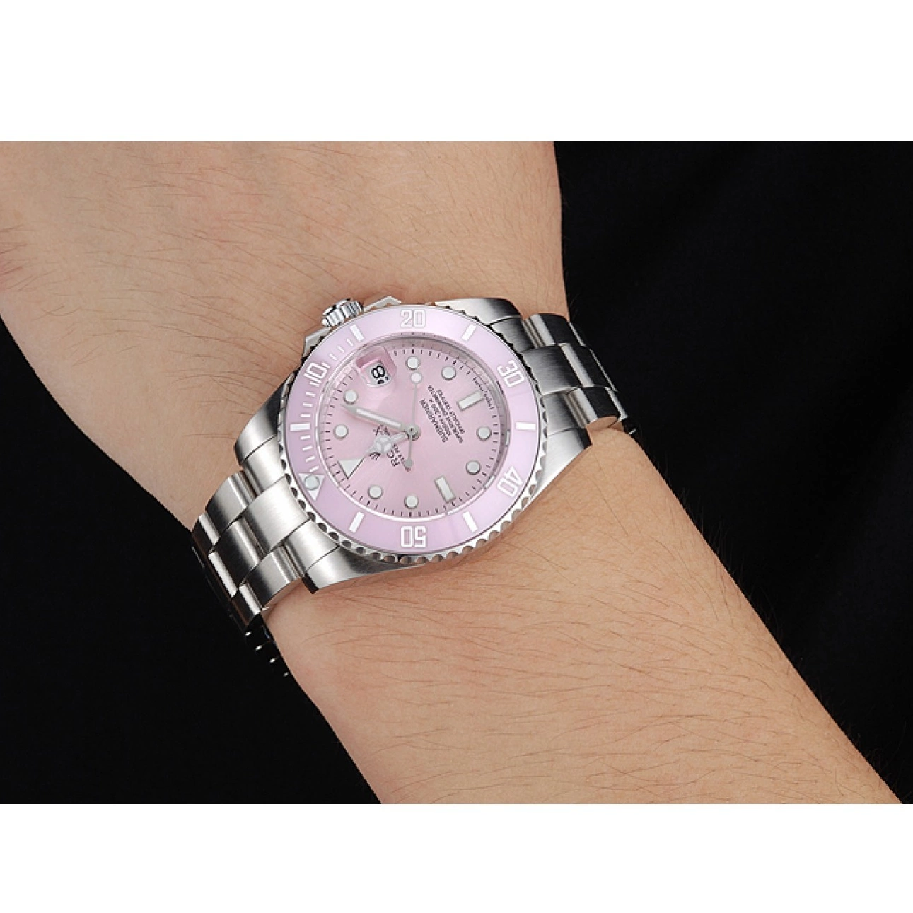 AAA replica watch Stainless Dial Lilas Submariner Rolex Steel 1454155 Bracelet 0612